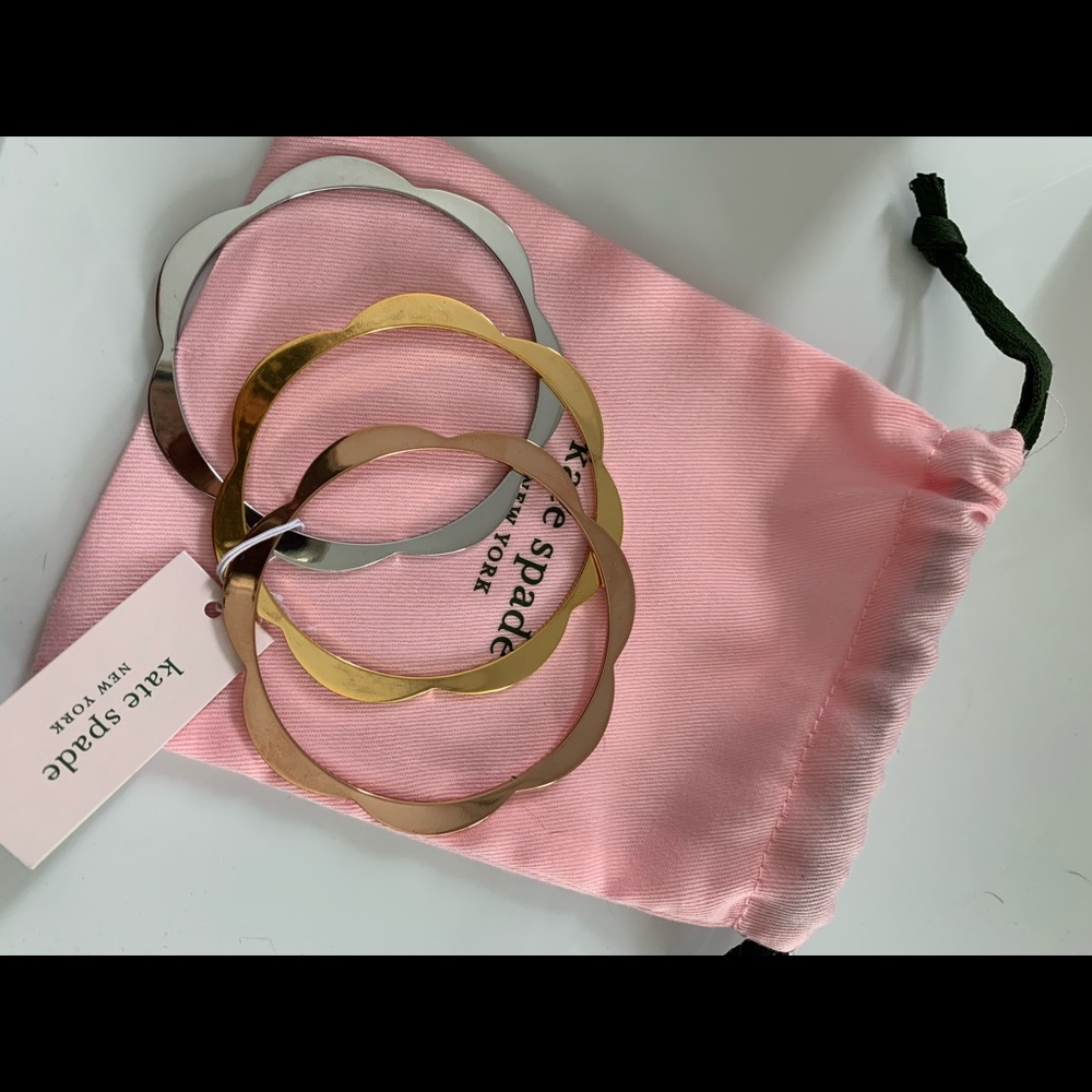 Kate spade scallop bracelets/bangles